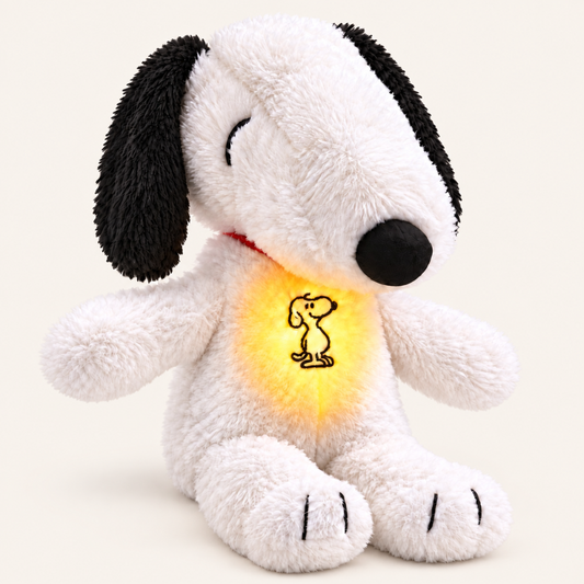 Snoopy Breathing Plush for Sleep and Relaxation