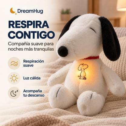 Snoopy Breathing Plush for Sleep and Relaxation